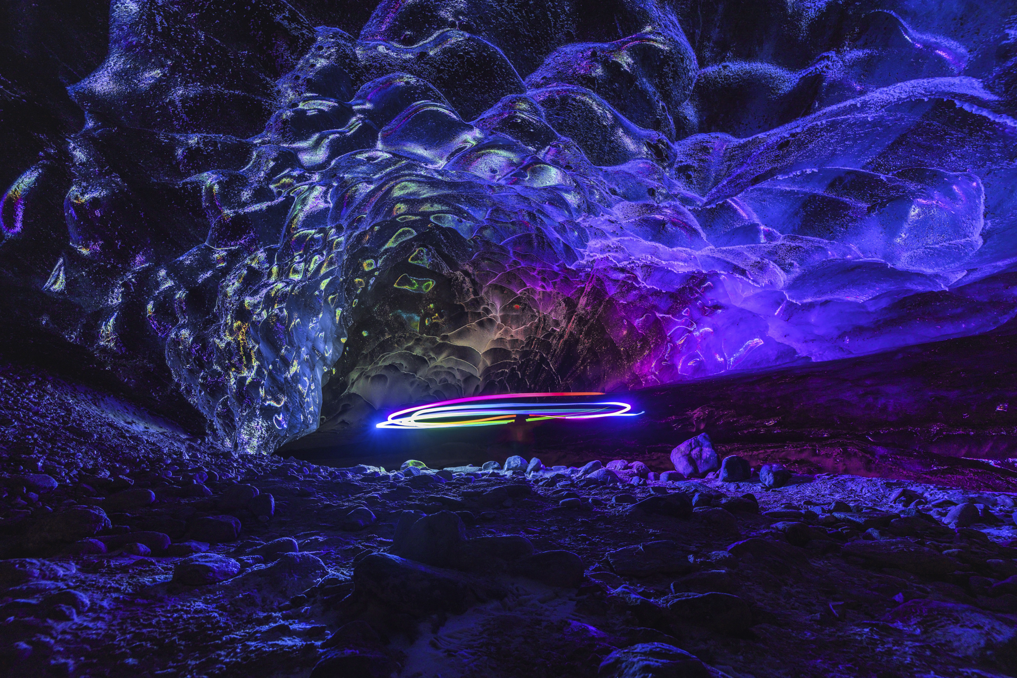 RGB ICE CAVE