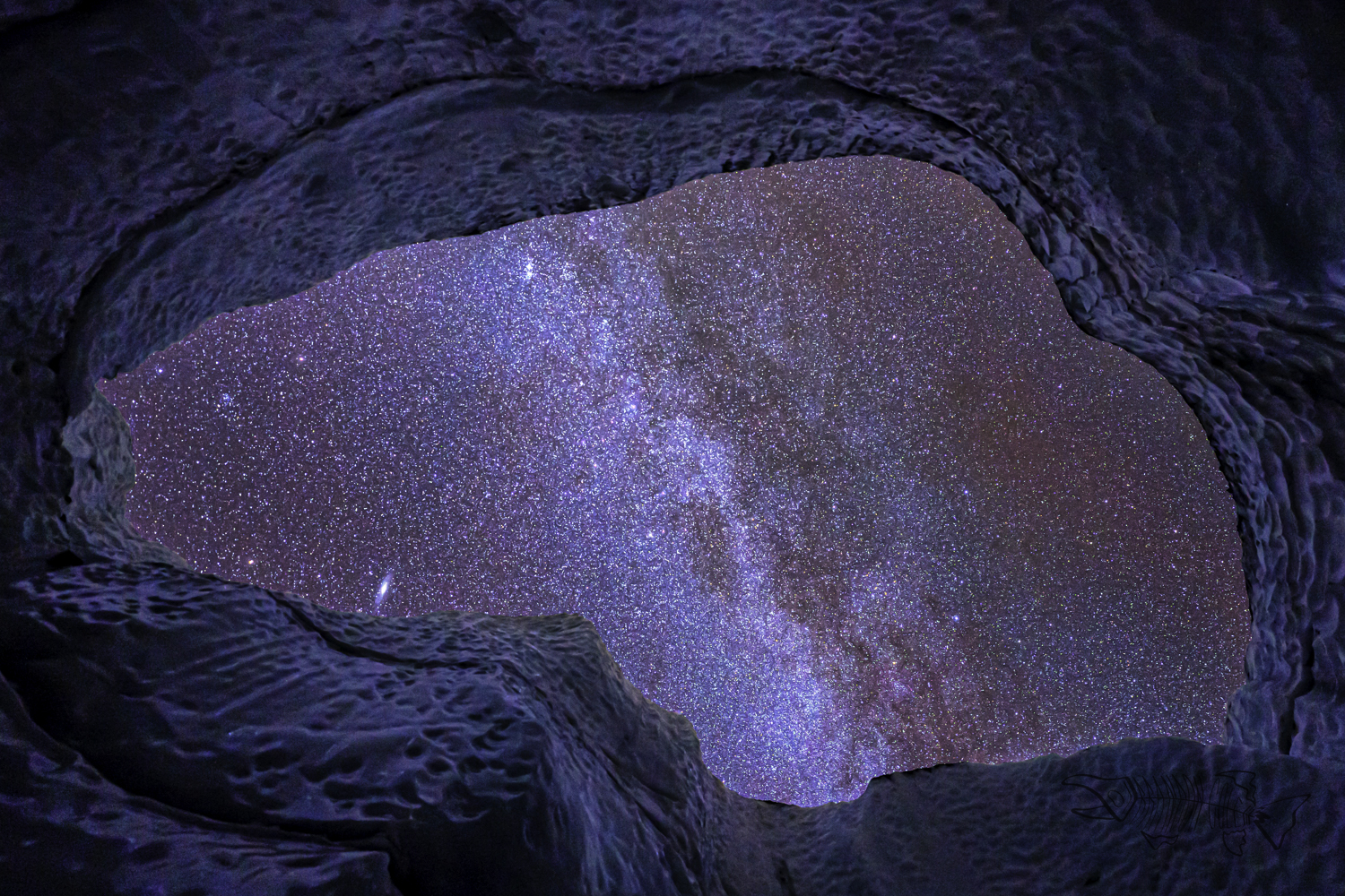 Glacier Eye to the Galaxy
